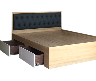GIƯỜNG NGỦ GỖ CÔNG NGHIỆP MDF ĐẸP